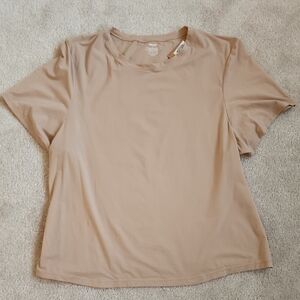SKIMS Tan Short Sleeve FITS EVERYBODY Tee 3XL